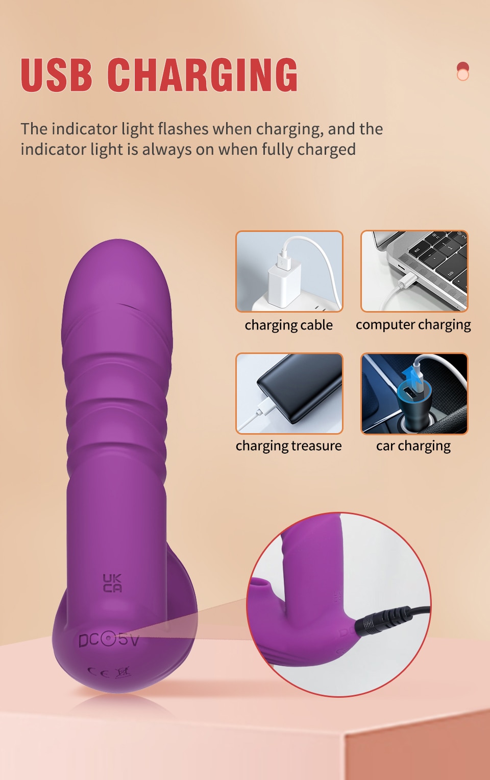 Sucking Vibrators for women Wireless Remote Control Telescopic Vibrating Clit Sucker Sex Toys for Women Female Masturbation - Ảnh 11