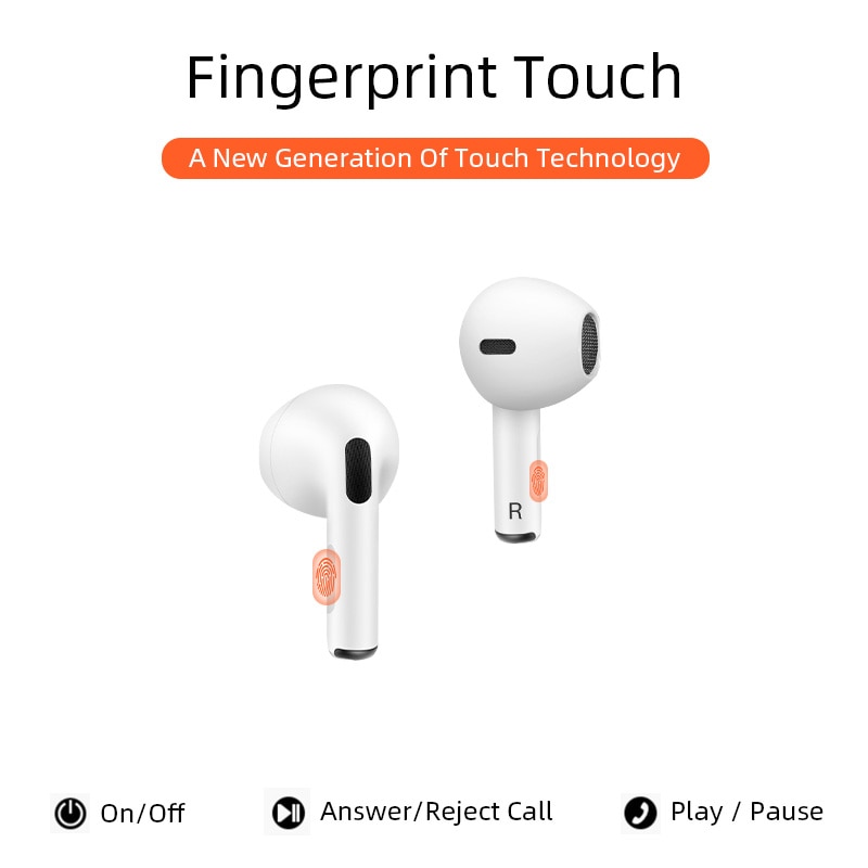 Tai Nghe Bluetooth Không Dây Air Pro 6 TWS Chính Hãng, Tai Nghe Nhét Tai Mini Pods, Tai Nghe Earpod Cho Xiaomi Android, Apple, Tai Nghe iPhone