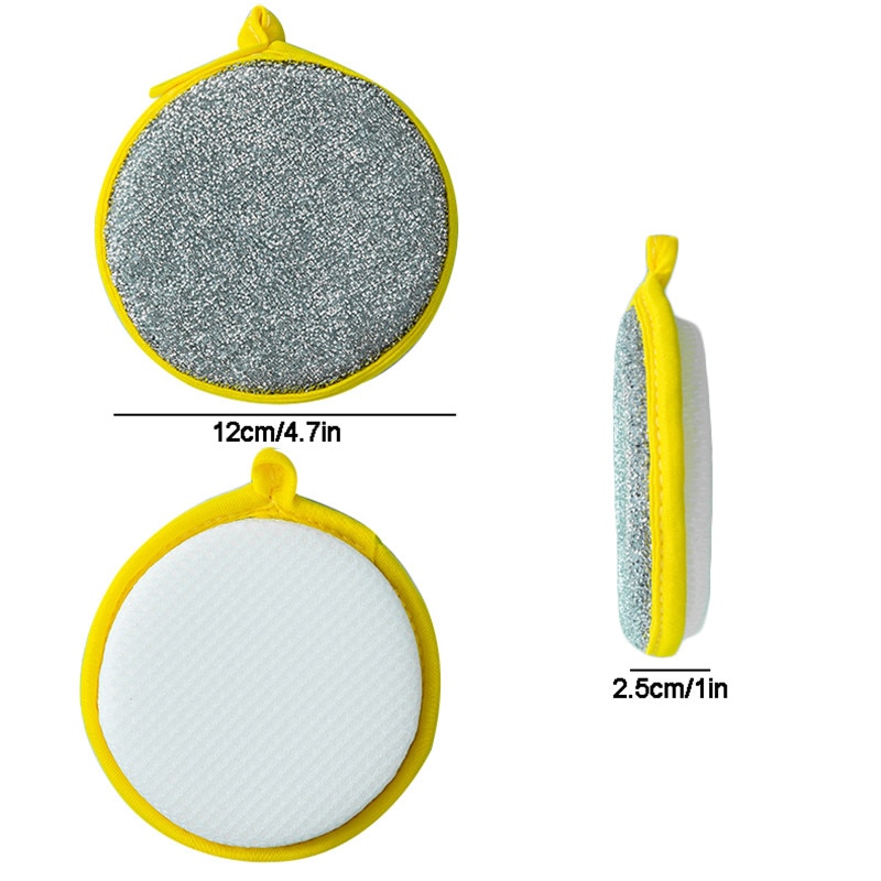 Thicken 2.5CM Double Sides Cleaning Sponge Pan Pot Dish Clean Sponge Household Cleaning Kitchen Tools Dishwashing Brushes - Images 8