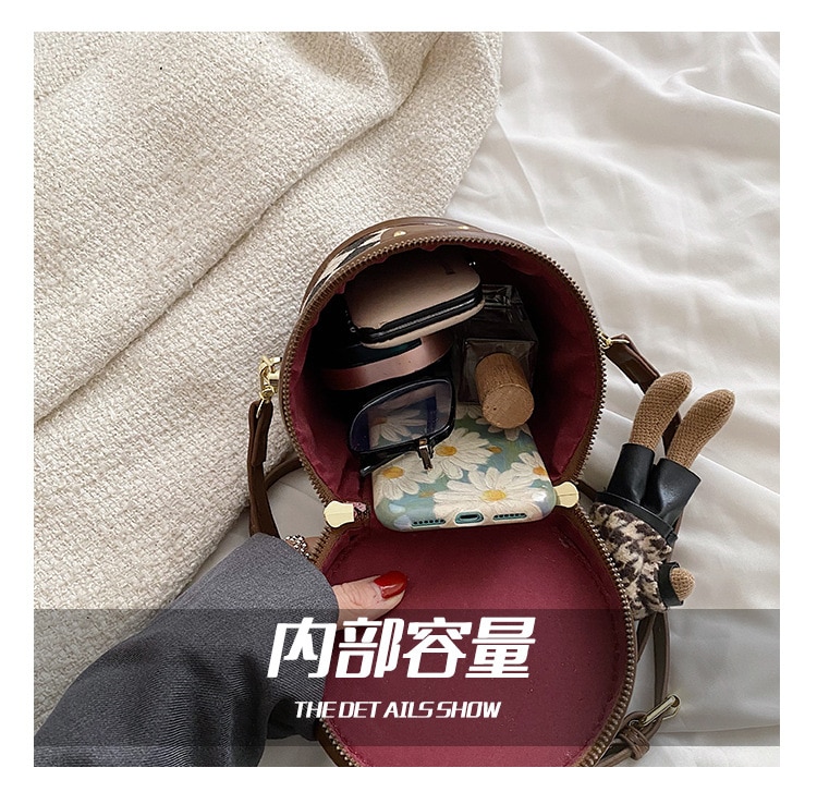 Thương Hiệu Thiết Kế Cao Cấp Túi Đeo Vai Nữ Công Suất Lớn Túi Họa Tiết Hình Học Túi Xách Retro Túi Bucket - Ảnh 11