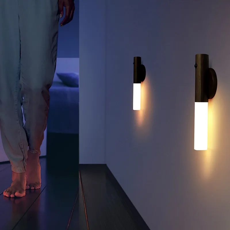 Trang chủ Không dây Từ tính Treo tường Hành lang Đèn LED Cảm biến tự động Đèn chuyển động