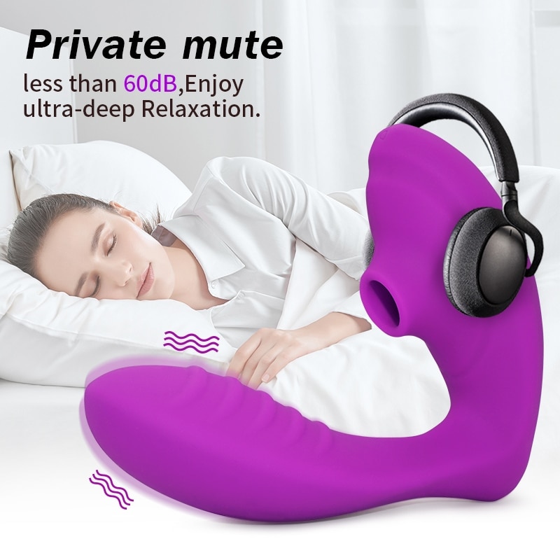 Vagina Sucking Vibrator 10 진동 빨판 구강 성교 흡입 Clitoris 자극기 여성을위한 에로틱 한 섹스 토이 성적 웰빙