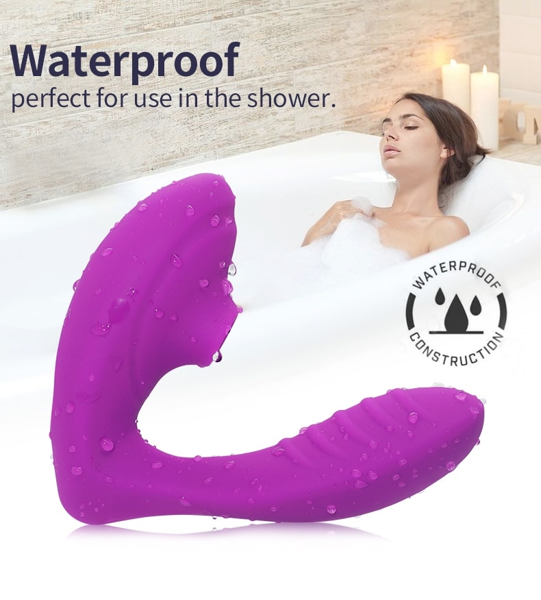 Vagina Sucking Vibrator 10 진동 빨판 구강 성교 흡입 Clitoris 자극기 여성을위한 에로틱 한 섹스 토이 성적 웰빙 - imaget 6