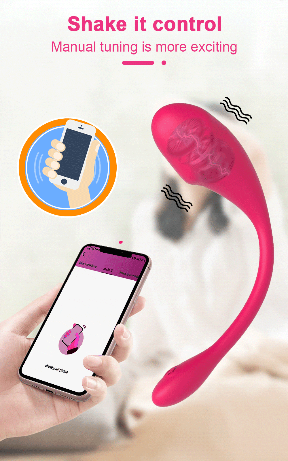 Bluetooth Không Dây Điểm G Dương Vật Giả Máy Rung Nữ Ứng Dụng Điều Khiển Từ Xa Đeo Trứng Rung Clit Quần Lót Nữ Đồ Chơi Tình Dục dành Cho Người Lớn - Ảnh 5