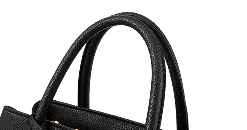 Phụ Nữ Da PU Túi Xách Nữ Lớn Túi Tote Nữ Vuông Đeo Vai Bolsas Mi Sắc Thời Trang Mới Túi Đeo Chéo - Ảnh 28