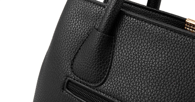 Phụ Nữ Da PU Túi Xách Nữ Lớn Túi Tote Nữ Vuông Đeo Vai Bolsas Mi Sắc Thời Trang Mới Túi Đeo Chéo - Ảnh 32