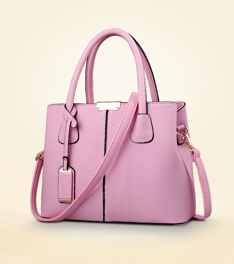 Phụ Nữ Da PU Túi Xách Nữ Lớn Túi Tote Nữ Vuông Đeo Vai Bolsas Mi Sắc Thời Trang Mới Túi Đeo Chéo - Ảnh 12