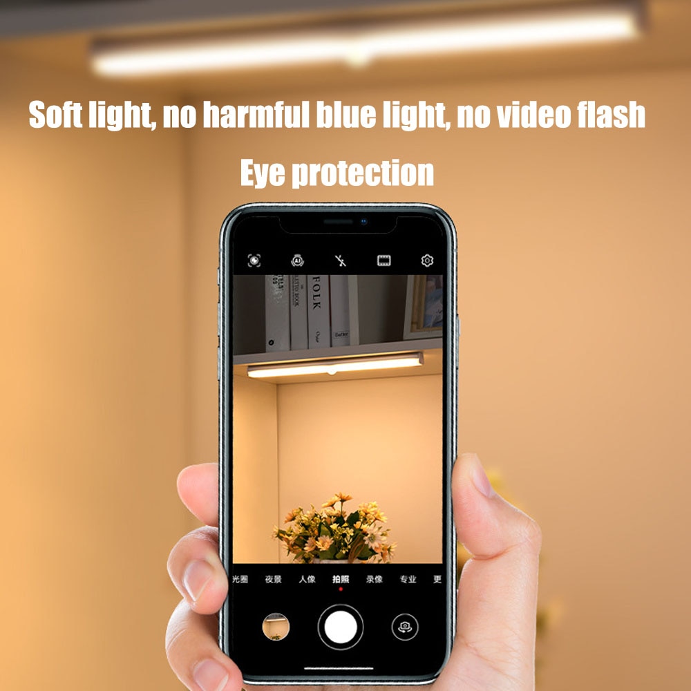 Xiaomi 야간 조명 모션 센서 무선 LED USB 충전식 벽 램프 3 색 디밍 야간 램프 장식 침실 캐비닛 - imaget 20 Xiaomi 야간 조명 모션 센서 무선 LED USB 충전식 벽 램프 3 색 디밍 야간 램프 장식 침실 캐비닛 - imaget 20