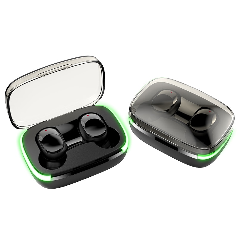Tai nghe Bluetooth Y60 Fone 5.1 Tai nghe không dây TWS có màn hình LED Tai nghe âm thanh nổi Tai nghe điều khiển cảm ứng Giảm tiếng ồn - Ảnh 9