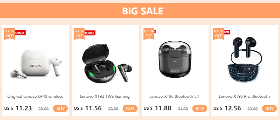 새로운 원본 lenovo xt88 tws 무선 이어폰 블루투스 5.3 듀얼 스테레오 소음 감소 저음 터치 컨트롤 긴 대기 헤드셋 - imaget 1 새로운 원본 lenovo xt88 tws 무선 이어폰 블루투스 5.3 듀얼 스테레오 소음 감소 저음 터치 컨트롤 긴 대기 헤드셋 - imaget 1