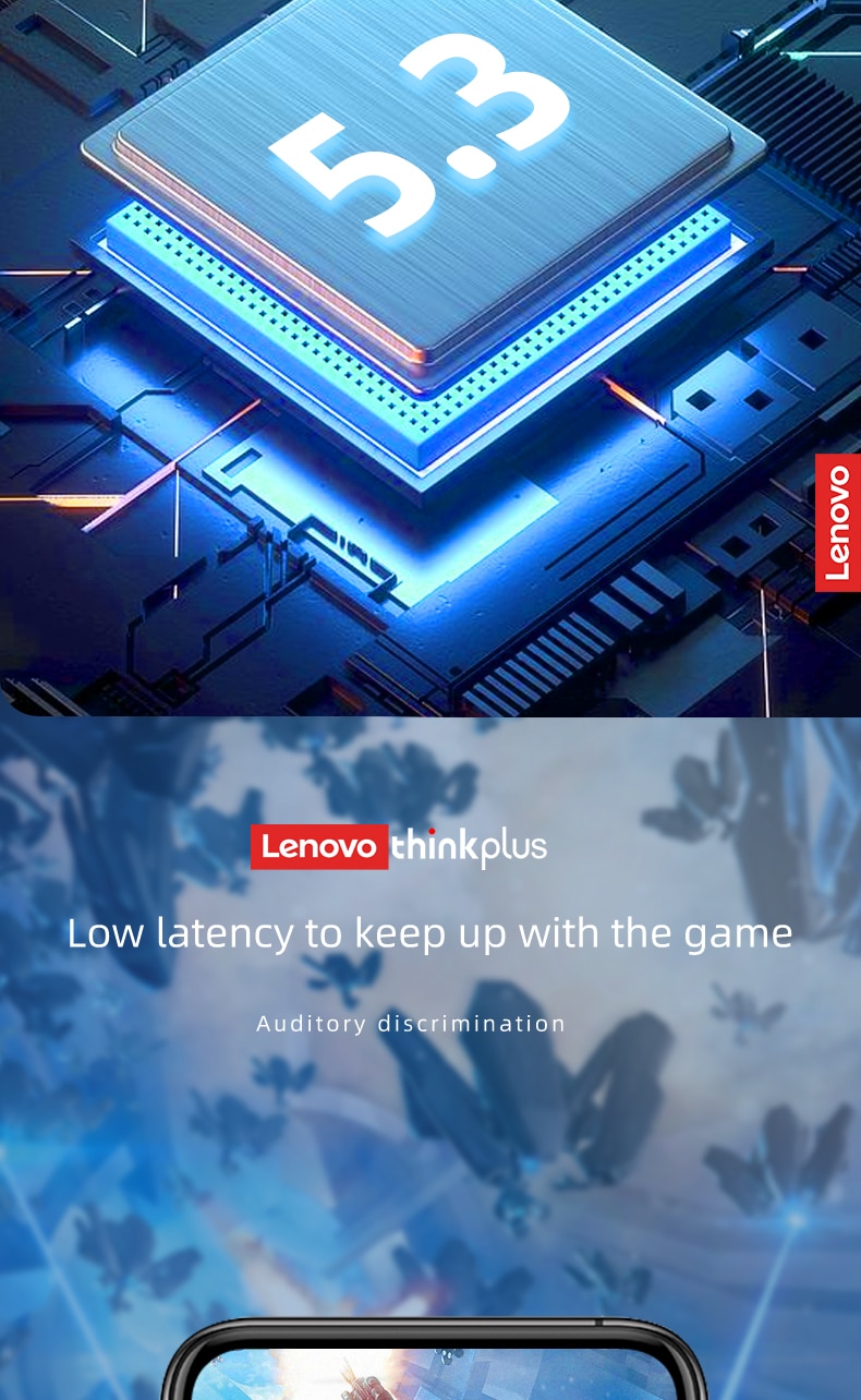 새로운 원본 lenovo xt88 tws 무선 이어폰 블루투스 5.3 듀얼 스테레오 소음 감소 저음 터치 컨트롤 긴 대기 헤드셋 - imaget 17 새로운 원본 lenovo xt88 tws 무선 이어폰 블루투스 5.3 듀얼 스테레오 소음 감소 저음 터치 컨트롤 긴 대기 헤드셋 - imaget 17