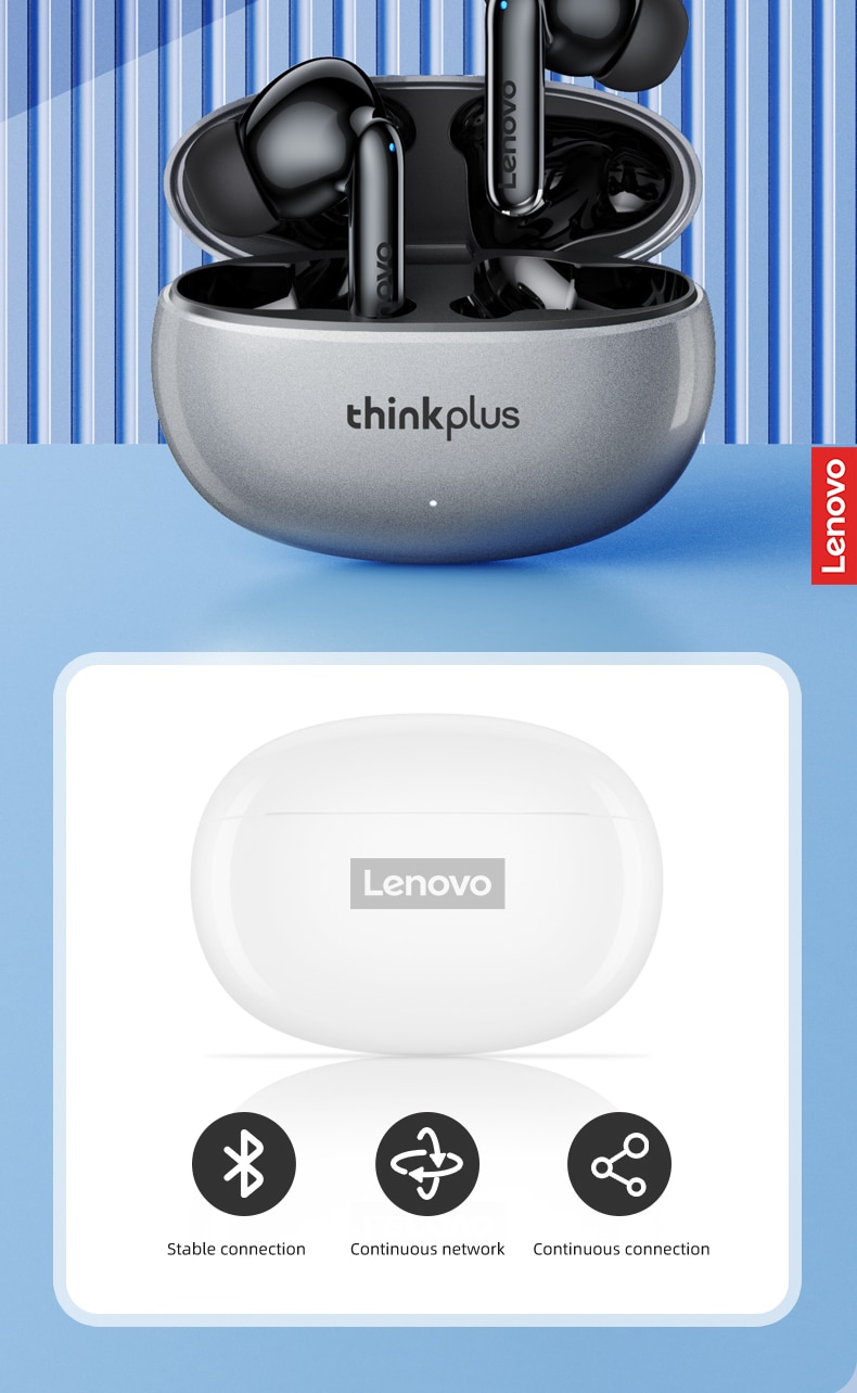 새로운 원본 lenovo xt88 tws 무선 이어폰 블루투스 5.3 듀얼 스테레오 소음 감소 저음 터치 컨트롤 긴 대기 헤드셋 - imaget 11 새로운 원본 lenovo xt88 tws 무선 이어폰 블루투스 5.3 듀얼 스테레오 소음 감소 저음 터치 컨트롤 긴 대기 헤드셋 - imaget 11
