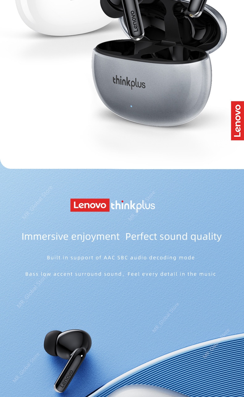 새로운 원본 lenovo xt88 tws 무선 이어폰 블루투스 5.3 듀얼 스테레오 소음 감소 저음 터치 컨트롤 긴 대기 헤드셋 - imaget 8 새로운 원본 lenovo xt88 tws 무선 이어폰 블루투스 5.3 듀얼 스테레오 소음 감소 저음 터치 컨트롤 긴 대기 헤드셋 - imaget 8