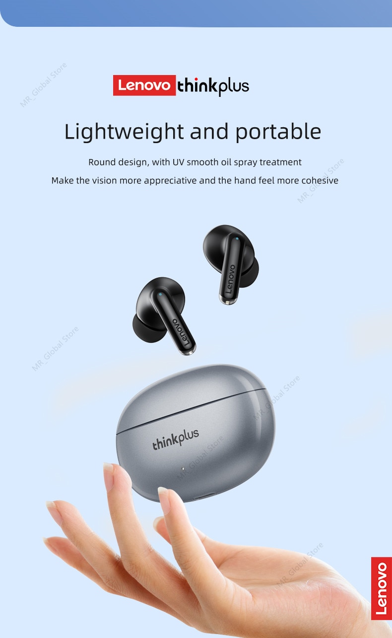 새로운 원본 lenovo xt88 tws 무선 이어폰 블루투스 5.3 듀얼 스테레오 소음 감소 저음 터치 컨트롤 긴 대기 헤드셋 - imaget 13 새로운 원본 lenovo xt88 tws 무선 이어폰 블루투스 5.3 듀얼 스테레오 소음 감소 저음 터치 컨트롤 긴 대기 헤드셋 - imaget 13