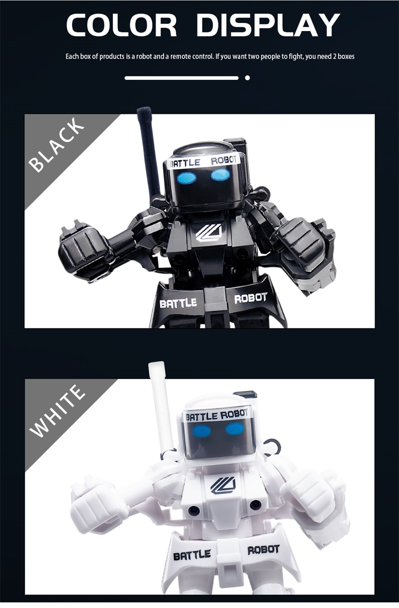 새로운 전투 파이팅 RC 로봇 장난감 소년 원격 제어 바디 센스 컨트롤 스마트 로봇 지능형 전기 장난감 어린이 선물 용품 - imaget 7 새로운 전투 파이팅 RC 로봇 장난감 소년 원격 제어 바디 센스 컨트롤 스마트 로봇 지능형 전기 장난감 어린이 선물 용품 - imaget 7
