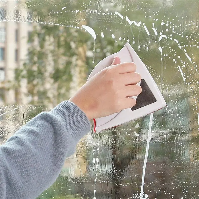 양면 마그네틱 창 유리 클리너 자석 브러시 홈 마법사 와이퍼 표면 청소 도구 양면 마그네틱 창 유리 클리너 자석 브러시 홈 마법사 와이퍼 표면 청소 도구