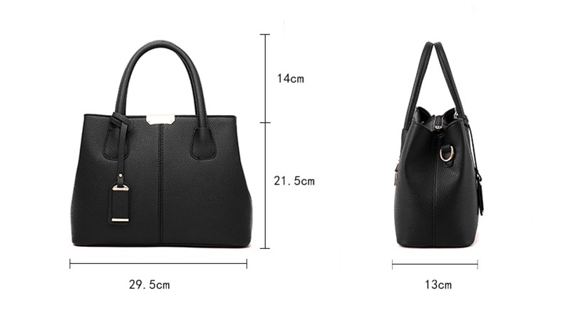 여성 PU 가죽 핸드백 숙녀 대형 토트 백 여성 스퀘어 숄더 백 Bolsas Femininas Sac 새로운 패션 크로스 바디 백 - imaget 35