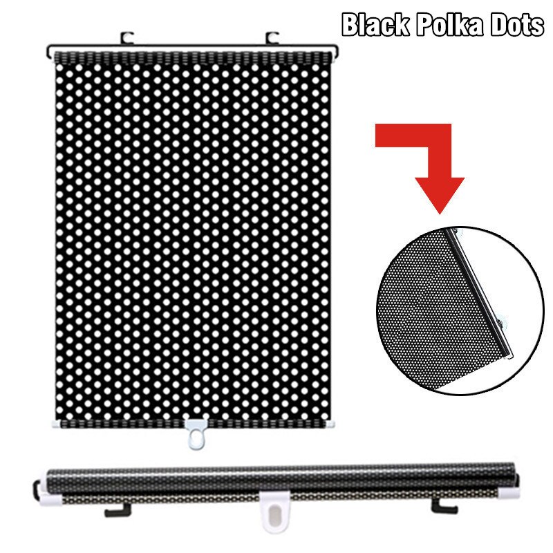 유니버설 롤러 블라인드 흡입 컵 차양 블랙 아웃 커튼 자동차 침실 주방 사무실 Windows Sun-shading Nail-free Sun Blind - imaget 6