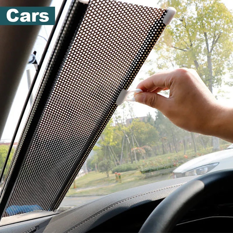 유니버설 롤러 블라인드 흡입 컵 차양 블랙 아웃 커튼 자동차 침실 주방 사무실 Windows Sun-shading Nail-free Sun Blind